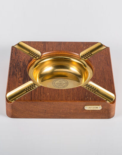 GOLD WOODEN 4 CIGAR